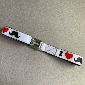 I love mustache belt